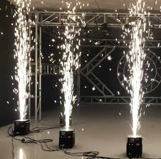 alquiler sonido Maquina fuego frio
