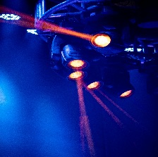 cabeza móvil iluminación led 